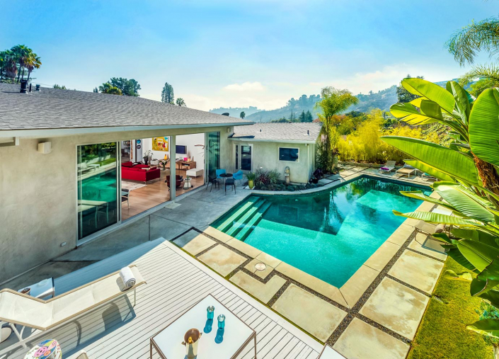 lilypool hollywood hills los angeles villa rental