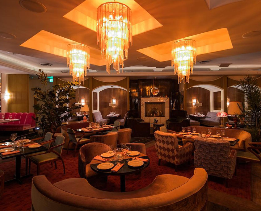 delilah los angeles dining room