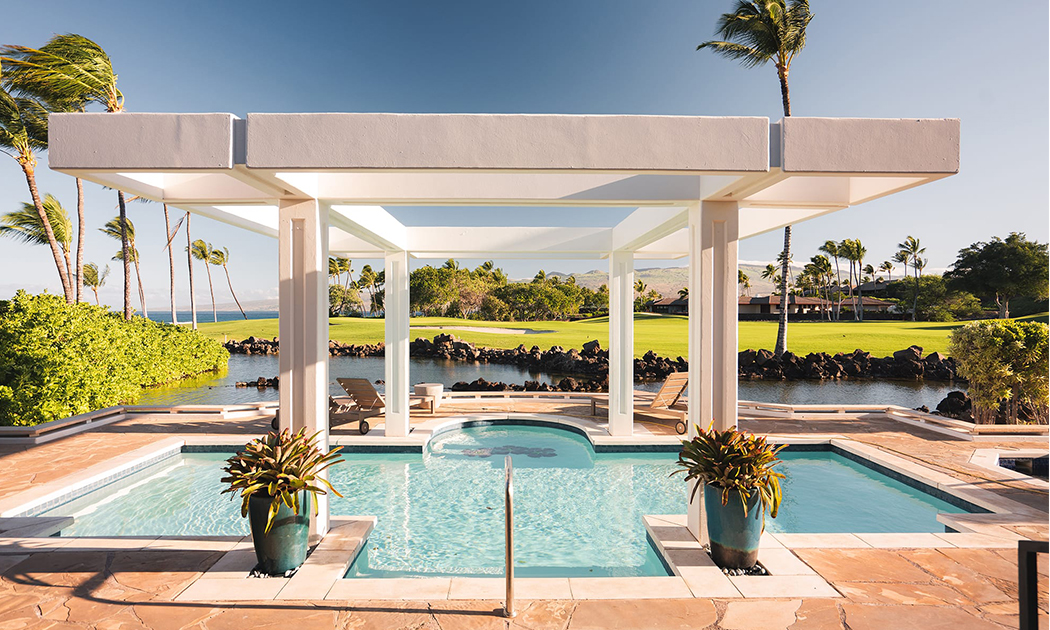 maui lani resort ocean view bungalow private pool