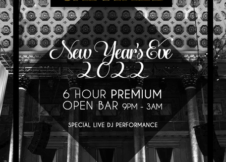 Capitale NYC NYE 2022 | NYC New Year's Eve Events