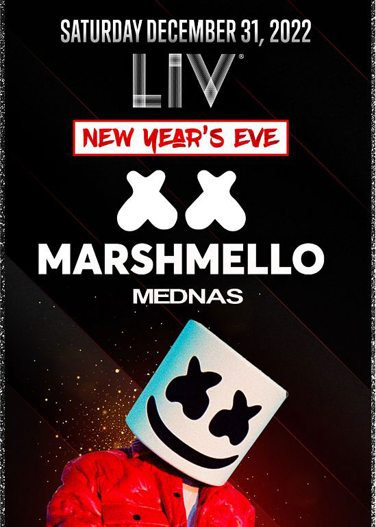LIV Miami NYE 2023 with Marshmello Miami New Year's Eve