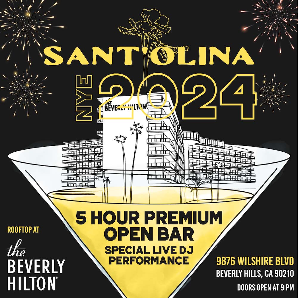 Santolina New Years Eve 2024 at the Beverly Hilton LA NYE
