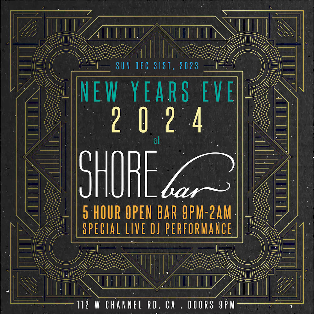 shorebar nye 2024 new years eve santa monica events