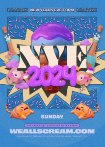 we all scream nye 2024 las vegas new years eve events