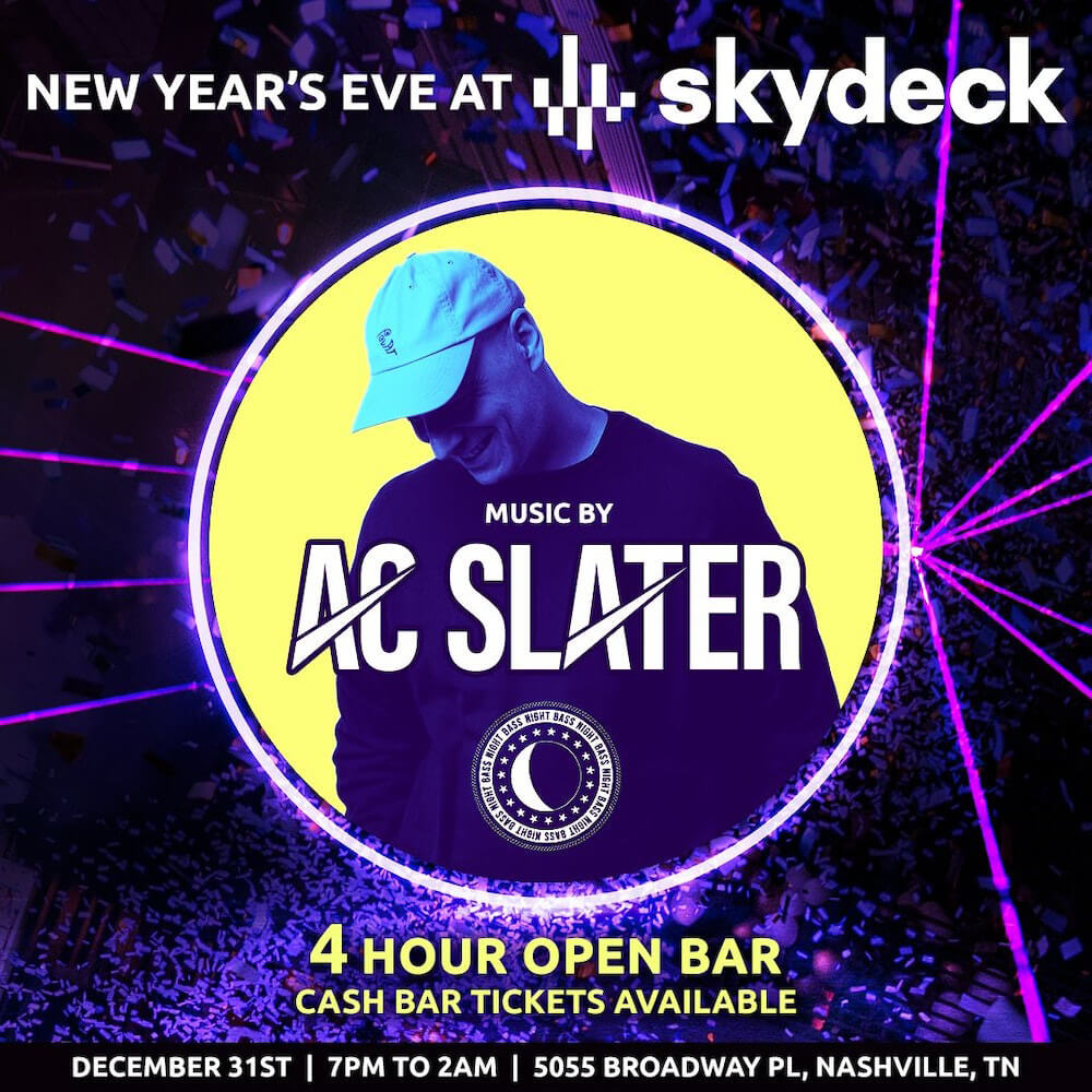Skydeck on Broadway Nashville New Years Eve 2024 NYE Events