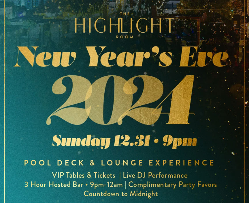 highlight room nye 2024 los angeles new years eve events