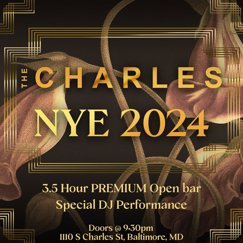 the charles baltimore nye 2024 new years eve maryland