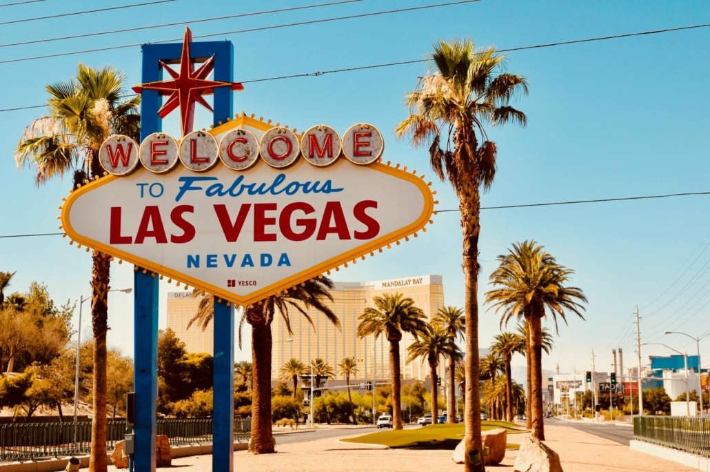 photo of the vegas sign