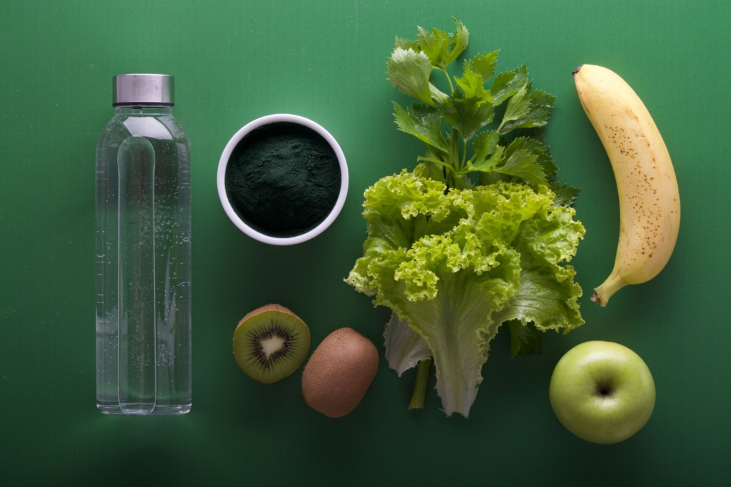 ingredients for fresh juice