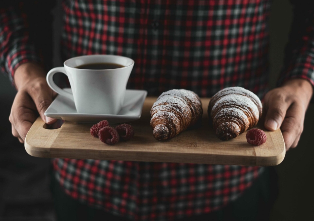 coffee and pastries