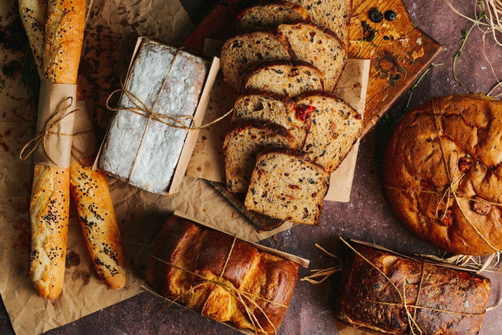 fresh baked bread