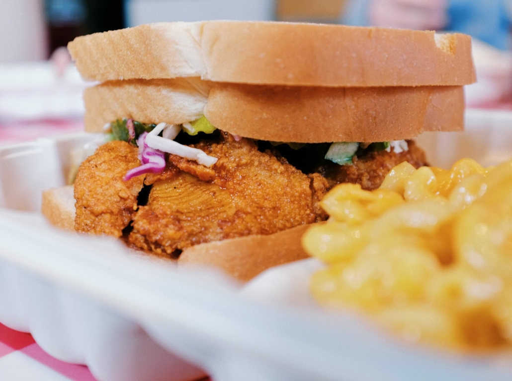 nashville hot chicken sandwich