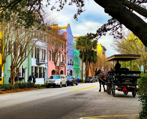 featured image for best hotels in charleston blog