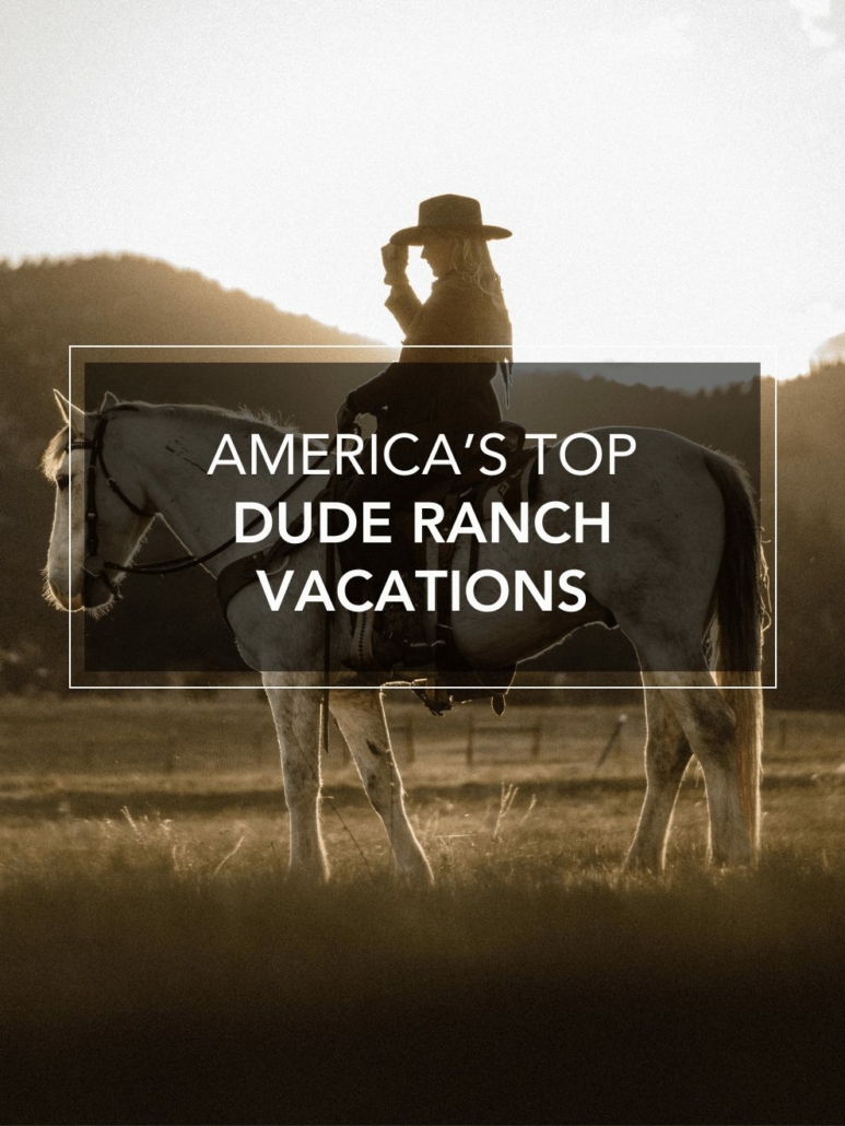 main image for top dude ranch vacations blog