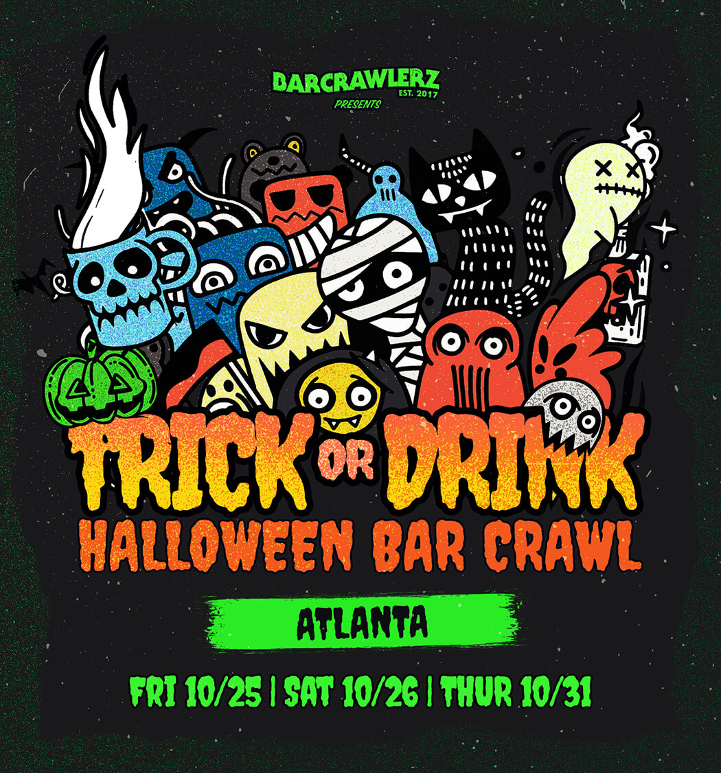 atlanta bar crawl halloween 2024