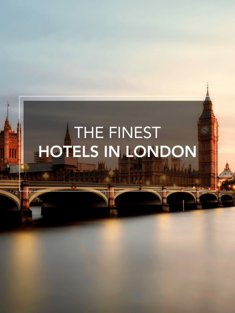 main image for best hotels in London blog